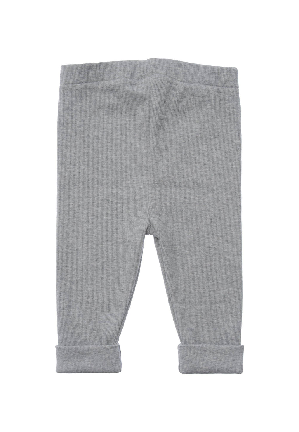 Leggings in cotone a costine