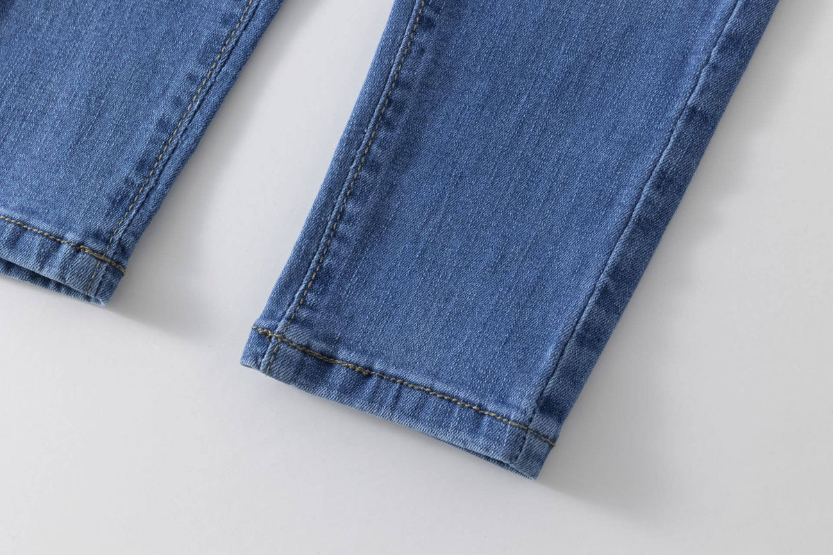 Pantaloni Lunghi Denim Jeans Per Bambino JBI54226