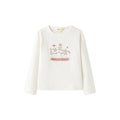 T-shirt in maglia, collo rotondo, M/L, stampa, 3-9Y, JGI66759