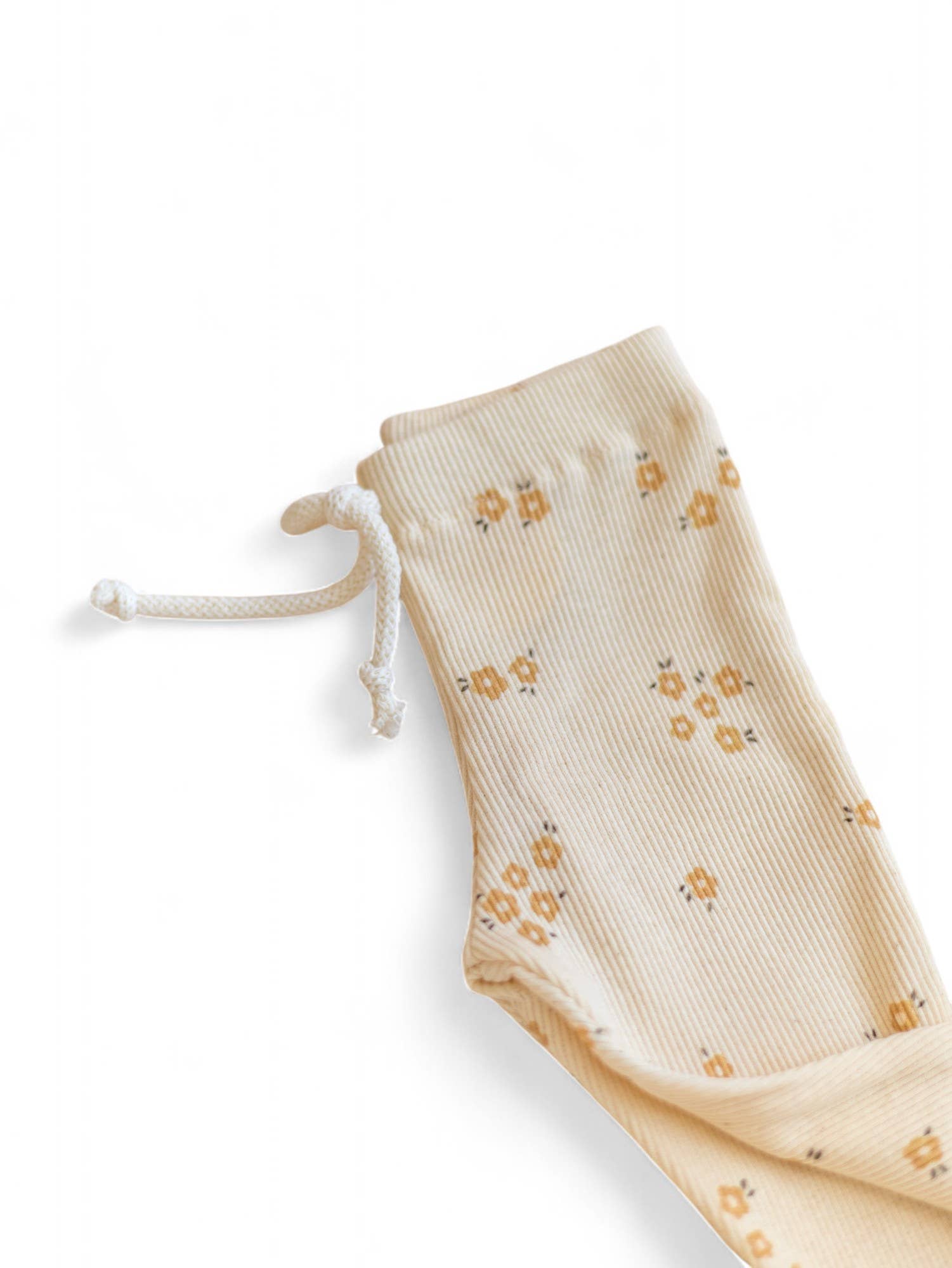 Leggings in cotone a costine