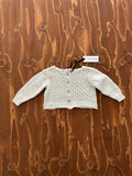 Cardigan traforato da bambina