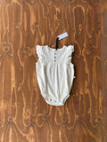 Body panna con volant