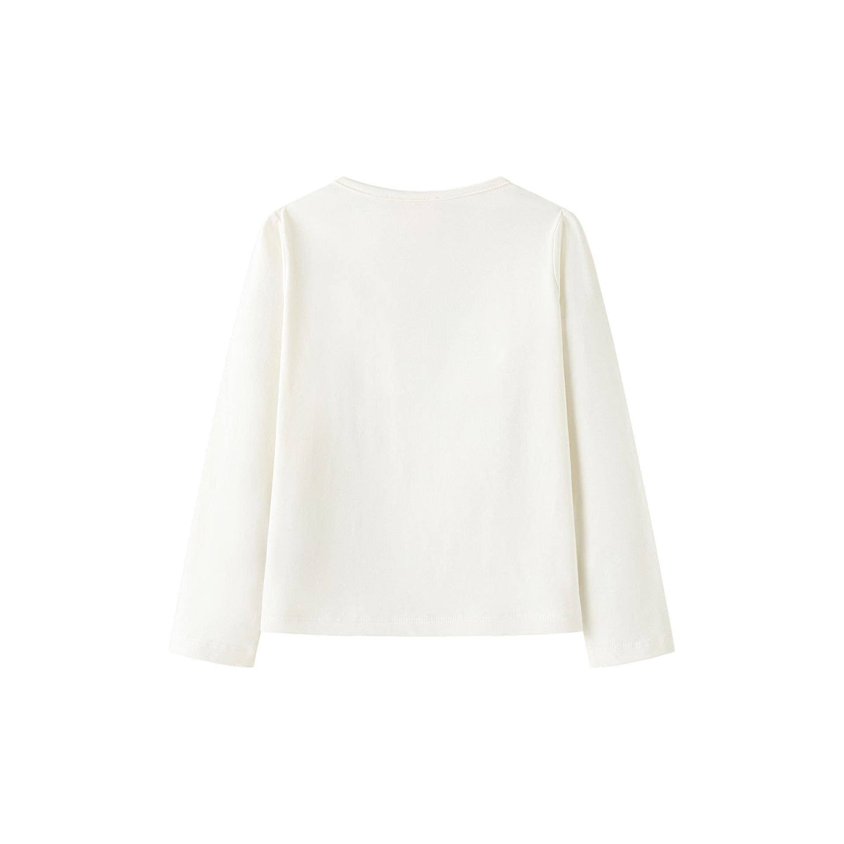 T-shirt in maglia, collo rotondo, M/L, stampa, 3-9Y, JGI66759